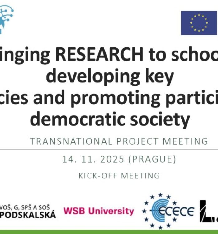RESEARCH Project – Kick-off meeting in Prague